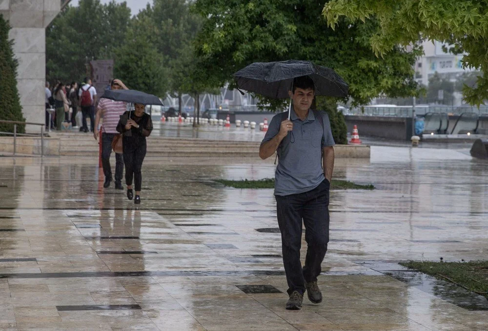 O şehirde sel uyarısı!