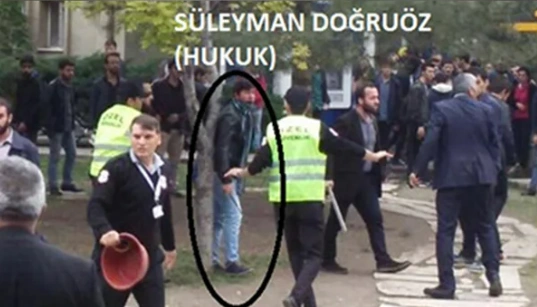 Üniversitede elinde bıçakla saldırıya katılan Süleyman Doğruöz savcı oldu