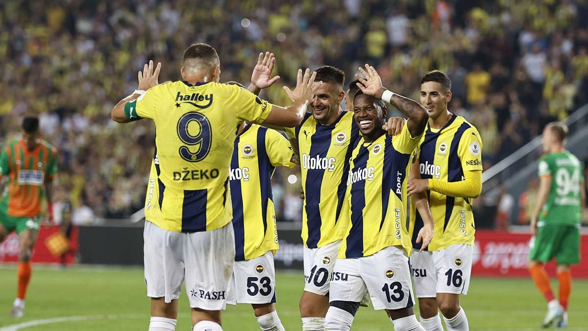 Fenerbahçe, Alanya'yı mağlup etti "3-0"