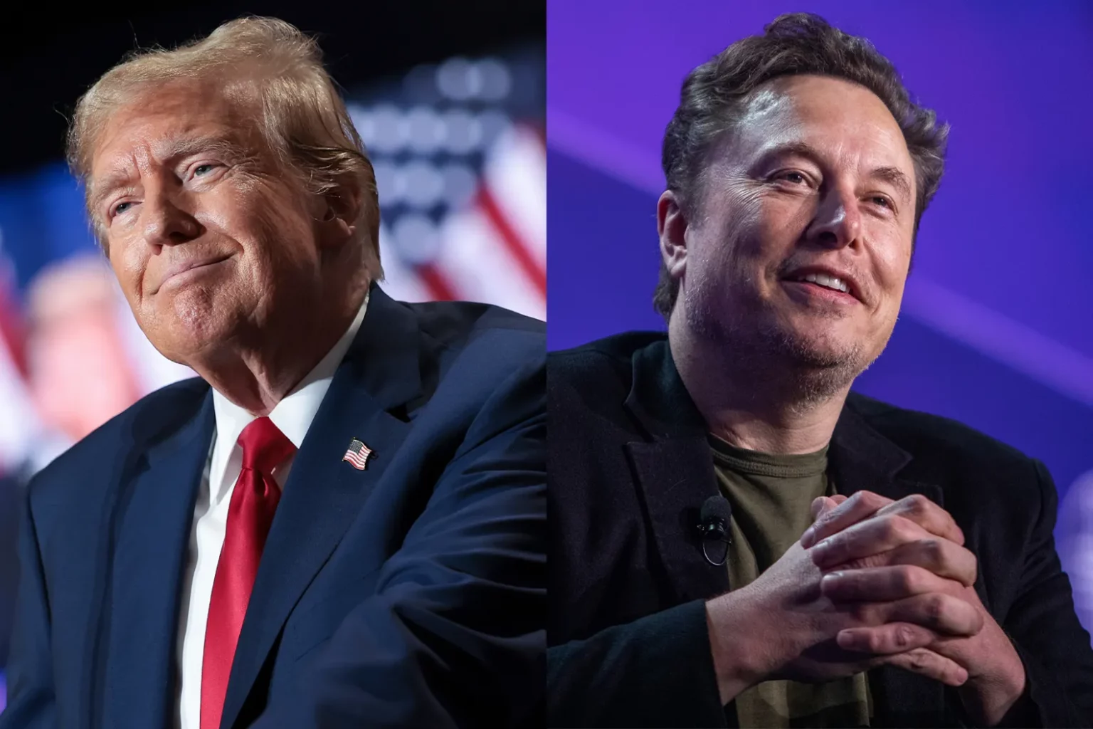 Musk ve Trump X'te buluştu: Biden hakkında sert eleştiriler